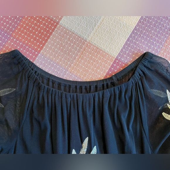 Alfani Petite Embroidered Blouse - Picture 10 of 13